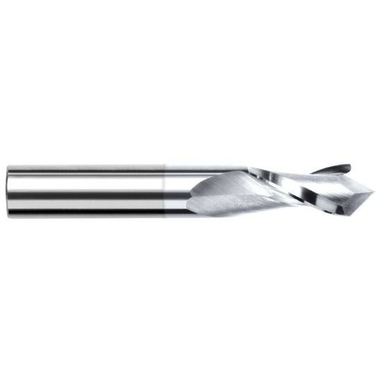 Picture of Harvey Tool 72308-C8 1/8 Dia x 90 CarbideD/M - 2 FL, TiB2Drill/Mill Carbide TiB2 Single End Drill Point